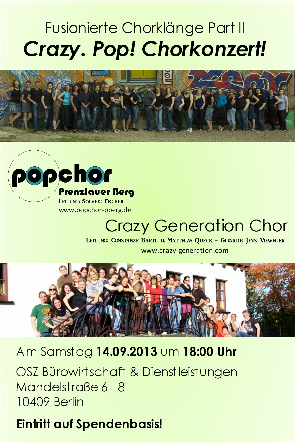 Crazy Generation Chor